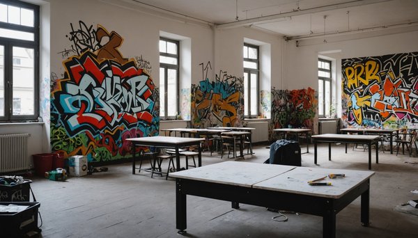 Est-il possible de louer une résidence artistique à Berlin avec des ateliers de graffiti?