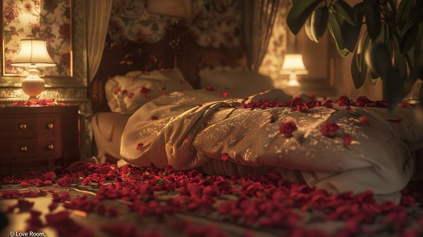 Découvrez la romance dans une love room unique
